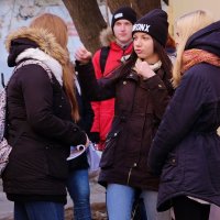 Городские зарисовки. Современники и современницы. :: Геннадий Александрович