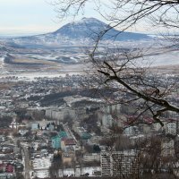 Гора Бык и город Железноводск :: Светлана Попова