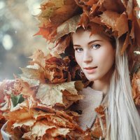 Девушка-осень :: Кристина Дмитриева