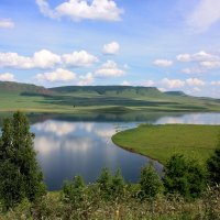 Малое озеро у хр. Каратаг. :: Наталья Юрова