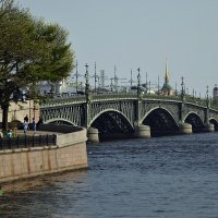 Питерский пейзаж. Троицкий мост. :: Рай Гайсин