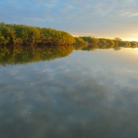 закат на реке Нура :: Максим Рожин