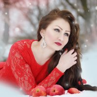 яблоки на снегу :: Olga Gushcina