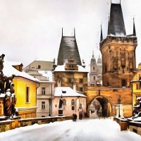 Прага зимой :: Владимир Беляев ( GusLjar )