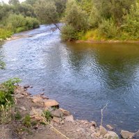 речка Ульба г. Усть-Каменогорск :: Наталья Звонова