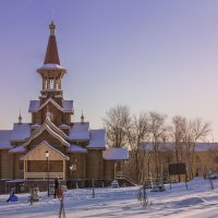 Храм в честь Успения Божией Матери. :: Сергей Исаенко