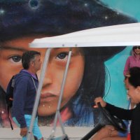 граффити на острове Хольбош, Мексика :: Светлана Гусельникова