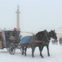 С ветерком и снегом :: люба 