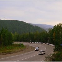 Дорога в Саянах :: Василий Хорошев