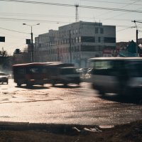движение автомобилей :: Сергей Черепанов