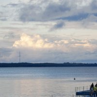 Небо над озером Нароч :: Елена Назарова