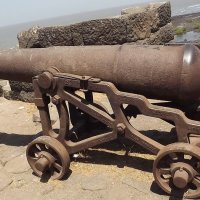 старая пушка Алибаг форта :: maikl falkon 