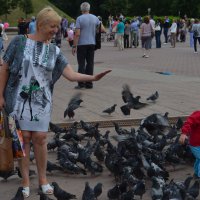 На городской площади. :: Евгения Бакулина 