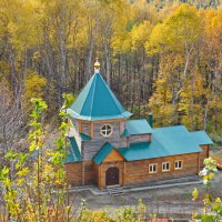 Часовня у пещерного монастыря. Наровчат, Пензенская область :: Валерий 