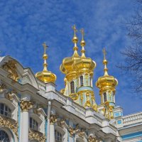 Екатерининский дворец. Золотые купола. :: alemigun 
