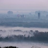 туман над Днепром :: Юлия Склярова