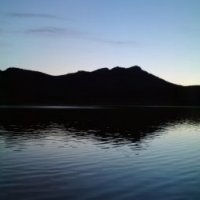 Панорама ночного озера Щучье :: Рустем Жансеитов