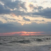 закат на море :: лена григорьева