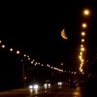 Ночное шоссе :: Владимир Шитиков