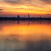 Рассвет над Днепром :: Андрей Воронкин