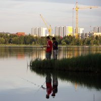 городская рыбалка :: Дмитрий Есенков