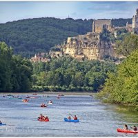 La fleuve Dordogne. Perigord. France :: Yanina Gotsulsky