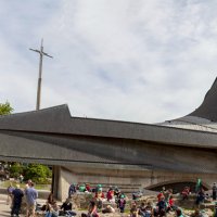 Панорама церкви Жанны Д*Арк в Руане в стиле модерн. :: Виктор Тараканов