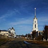 Воскресенский  собор и 106-метровая колокольней. Г Шуя :: Сергей 