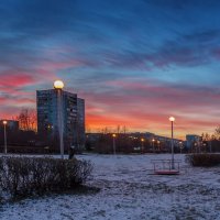 Перед рассветом. Кемерово, ноябрь :: Edward Metlinov