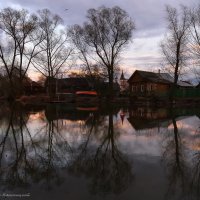 вечер на реке Трубеж.Переславль Залесский. :: ЭН КА