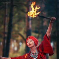Укротительница огня :: Nina Zhafirova