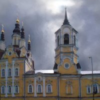 Воскресенская церковь. Томск, август :: Edward Metlinov