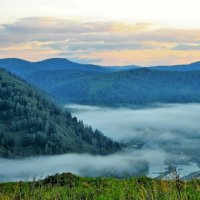 Туман в долине :: Сергей Чиняев 