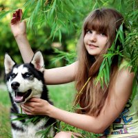 История одного волка и девочки :: Татьяна Гордеева