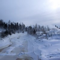 Зимний пейзаж :: Надежда Хитрова