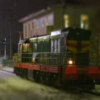 TiltShift. ст. Павшино :: 2903 nika