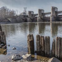 Перервинская плотина, г. Москва :: Борис Гольдберг