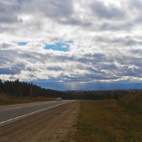 Хорошая поездка в пасмурный денёк... :: Александр Попов