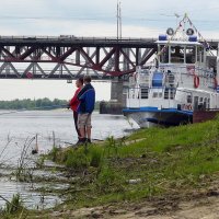 рыбалка у причала :: Александр Прокудин