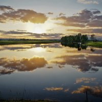 Вечер в лугах :: Виктор Четошников