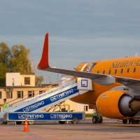 Embraer 190 Saratov Airlines в Стригино :: Роман Царев