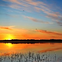 Озеро Пелено на закате. :: Константин Иванов