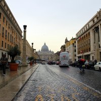 Рим, к площади Св. Петра :: Наталья Честных