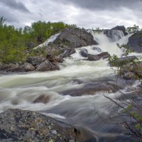 Водопад на р.Титовка :: D7646 