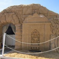 Древнеегипетский храм из песка :: Дмитрий Никитин