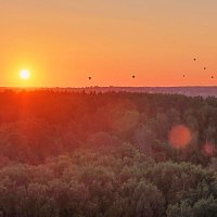 Закат и шары :: Владимир Гулин