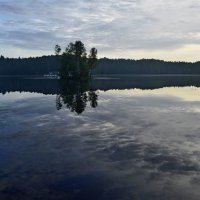 Облачное утро.... :: Юрий Цыплятников