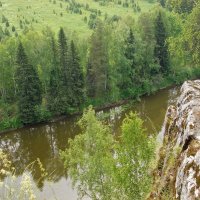 Чусовая, вид с камня Винокуренный :: Стил Франс