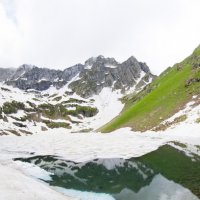 Озеро Мзы панорама :: Елена Шмелькова