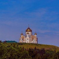 Крестовоздвиженский храм. Белая гора, Кунгурский район, Пермский край. :: Валерий Симонов